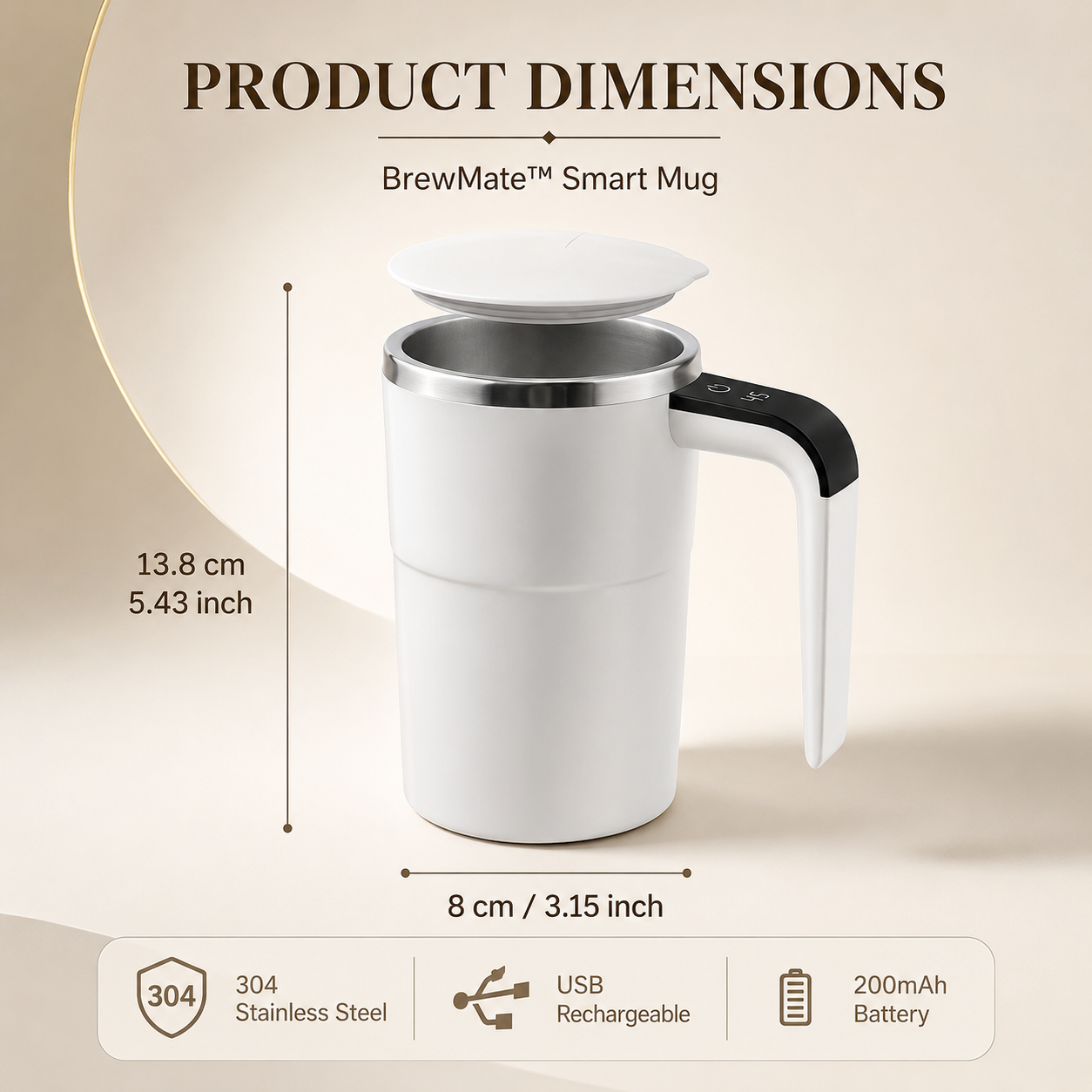 BrewMate™ Smart Mug