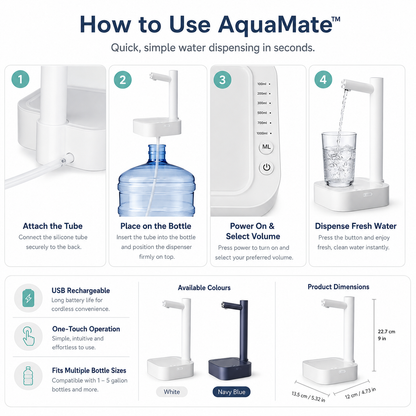 AquaMate™ Smart Water Dispenser