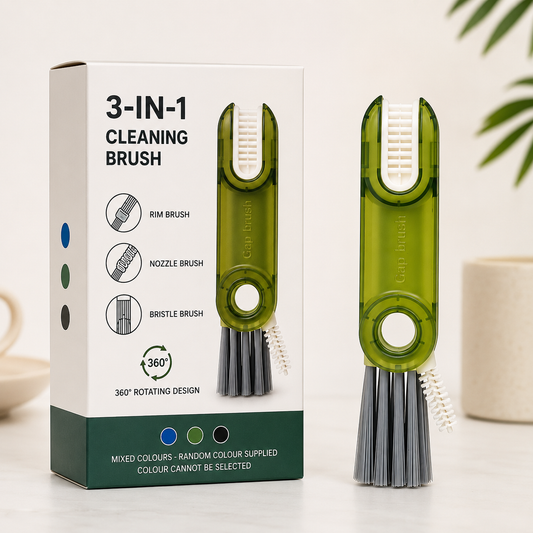 3-in-1 Cup & Bottle Cleaning Brush