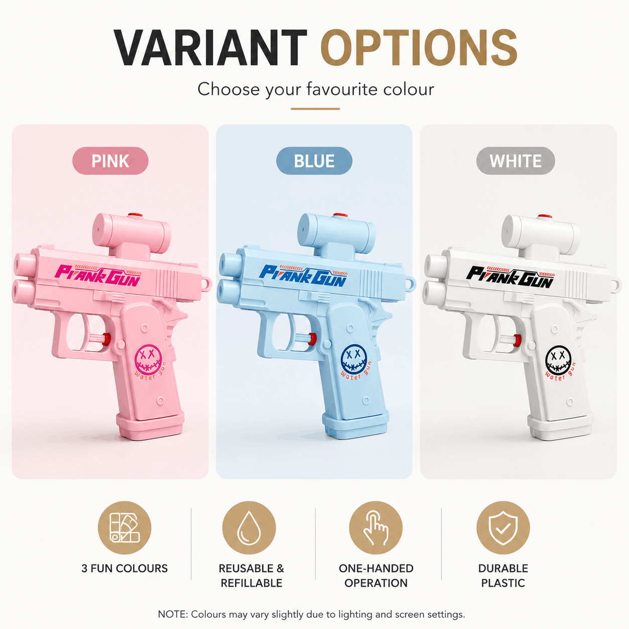 Compact Prank Water Shooter