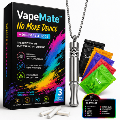 VapeMate™ No More Device + Disposable Pods