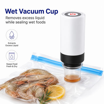 SealMate™ FreshVac - Automatic Vacuum Sealer & Multi-Purpose Air Pump