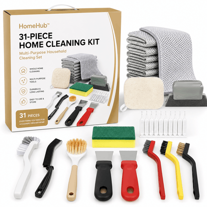 31-Piece Home Cleaning Kit