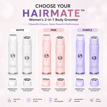 HairMate™ Women's 2-in-1 Body Groomer