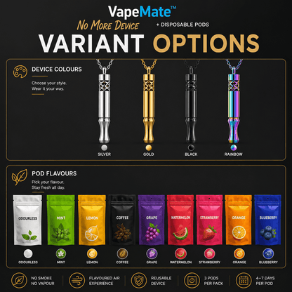 VapeMate™ No More Device + Disposable Pods