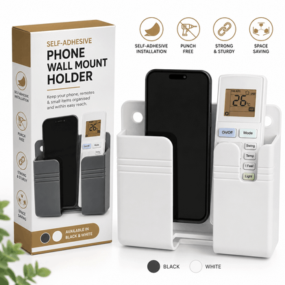 Self-Adhesive Phone Wall Mount Holder