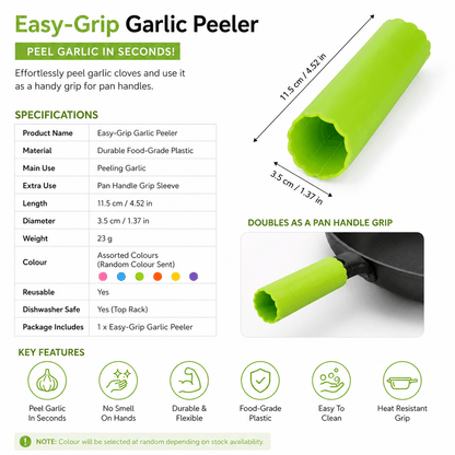 Easy-Grip Garlic Peeler