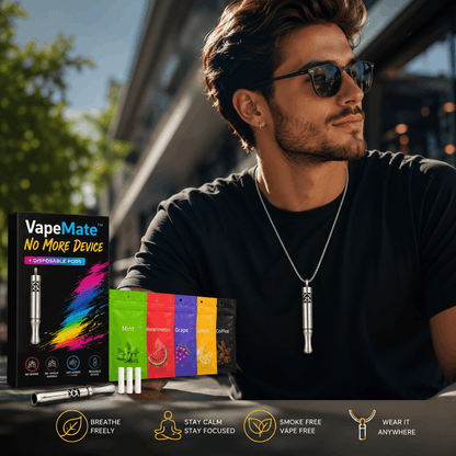 VapeMate™ No More Device + Disposable Pods