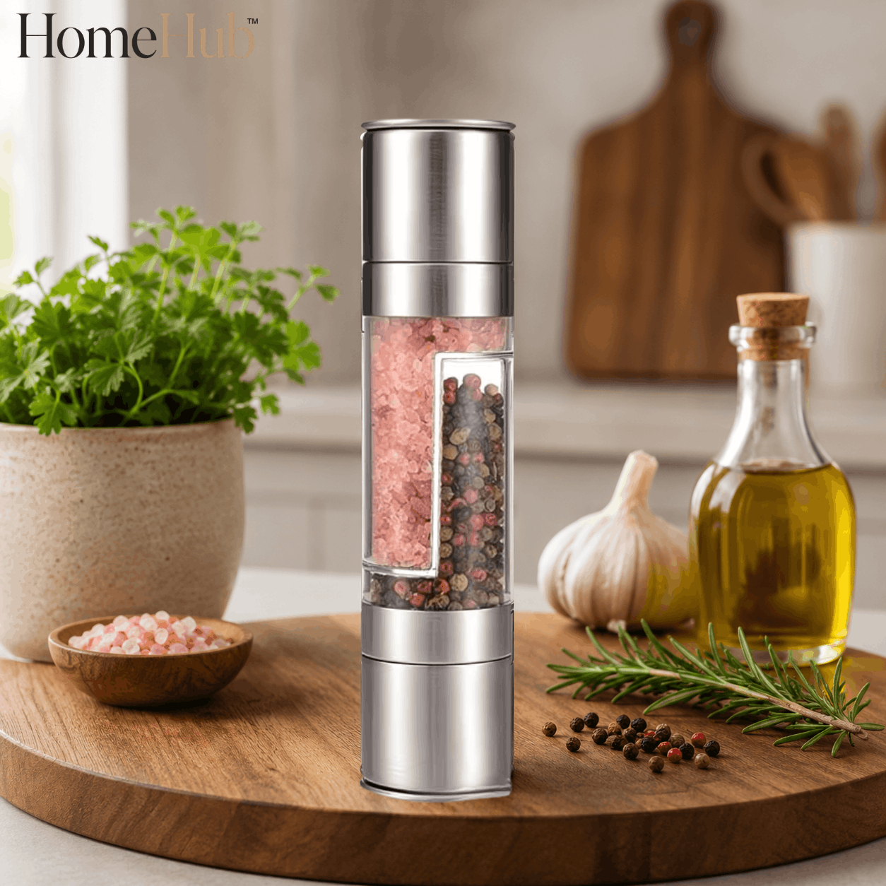 GrindMate™ Duo - Salt & Pepper Grinder